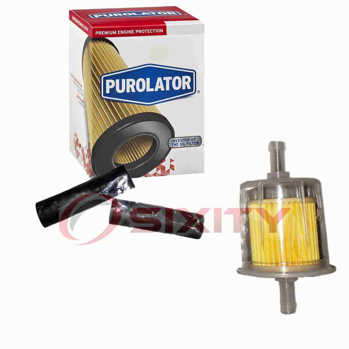 Purolator Fuel Filter for 1955 Studebaker President Gas Pump Line Air md