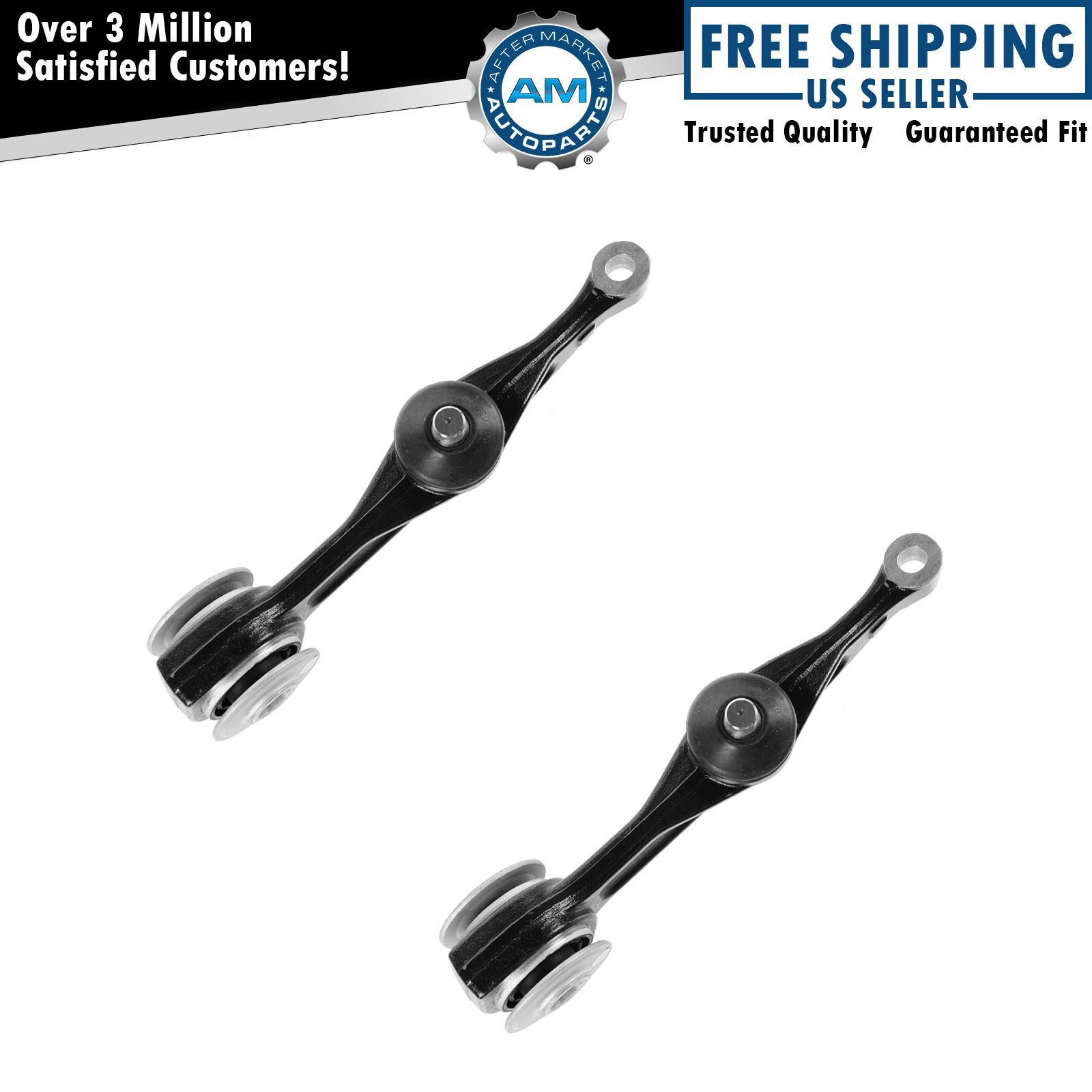 Lower Control Arm Pair Rearward Front Set for 00-06 Mercedes Benz CL S Class