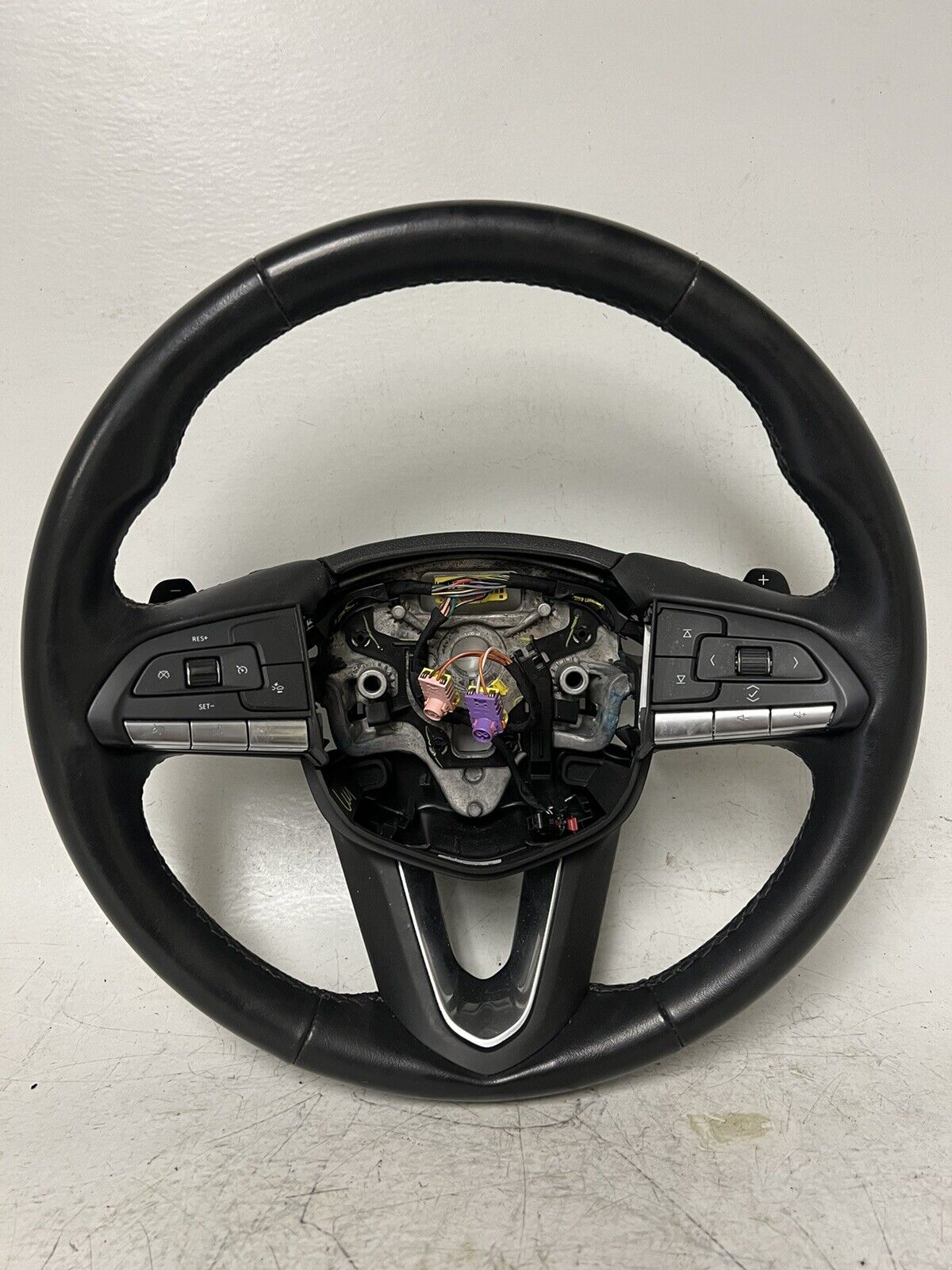 2020 2021 Cadillac XT4 Leather Black Steering Wheel 84997093 OEM 0176