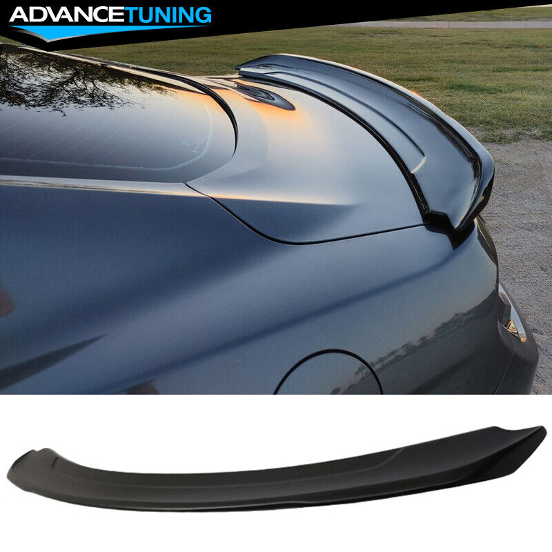 Fits 15-23 Ford Mustang S550 GT350 2DR Coupe Track Pack Trunk Spoiler Wing - ABS
