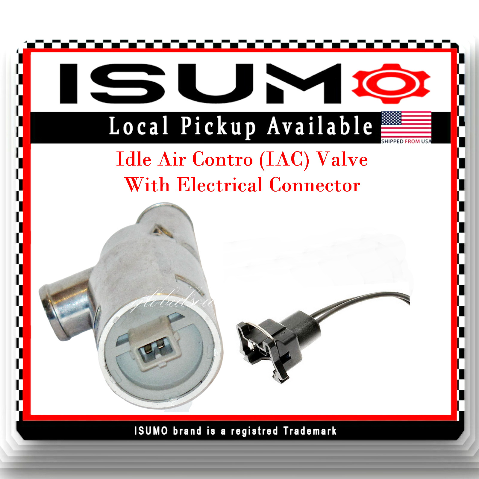 OE Spec IAC Idle Air Control Valve  W/Connector Fits: Audi Volkswagen 1987-1997