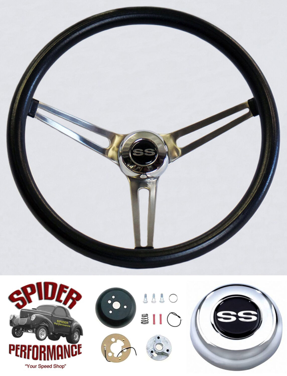 1962-1963 Chevy 2 Nova steering wheel SS 15\