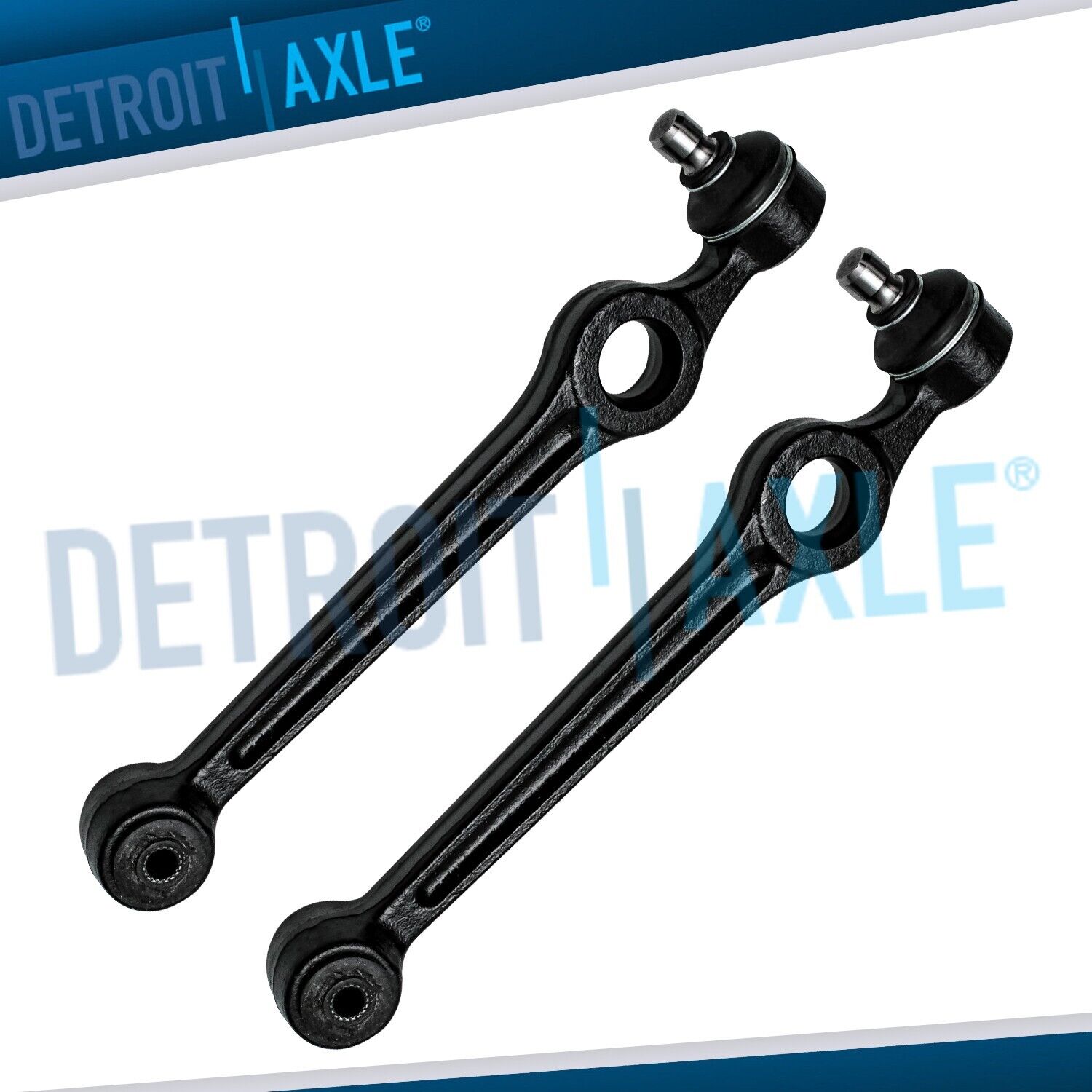 Pair: 2 New Front Lower Control Arm and Ball Joint Assembly for Ford Aspire
