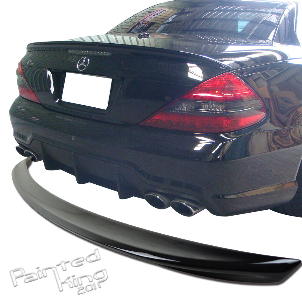 Stock in LA！Painted for MERCEDES BENZ SL-class R230 Rear Trunk Spoiler Wing #040