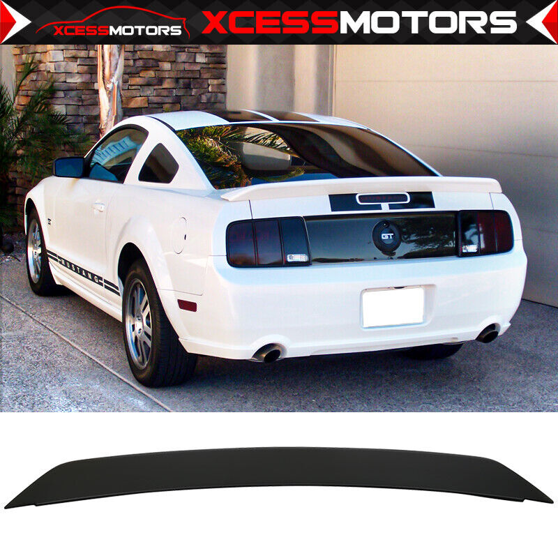 Fits 05-09 Ford Mustang OE Style Trunk Spoiler Wing - Primer ABS
