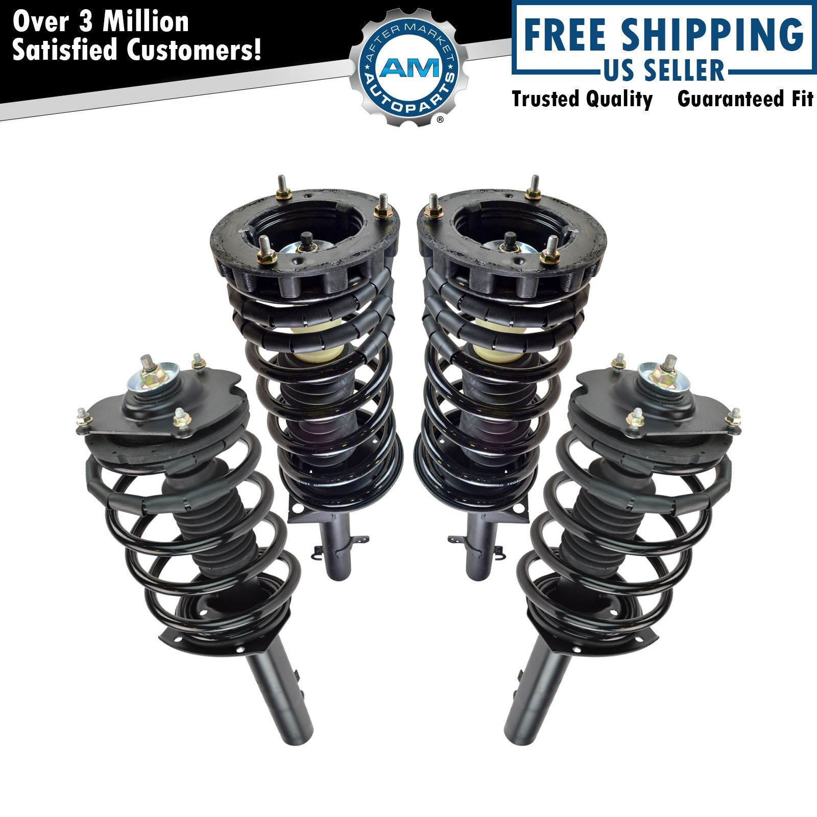 Front & Rear Shock Absorber Strut Kit Set of 4 for Ford Taurus Mercury Sable