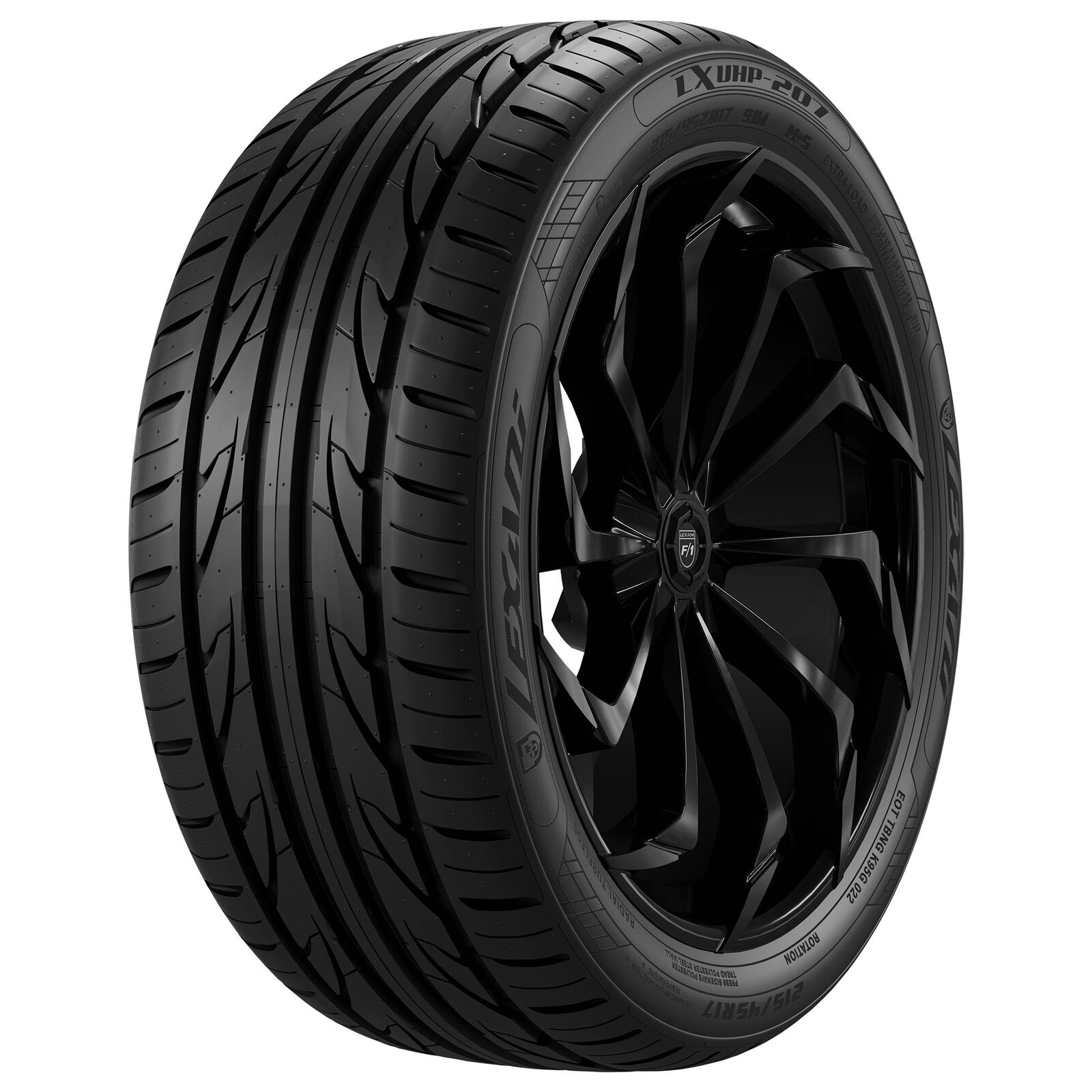 1 New Lexani Lxuhp-207  - 235/40zr18 Tires 2354018 235 40 18