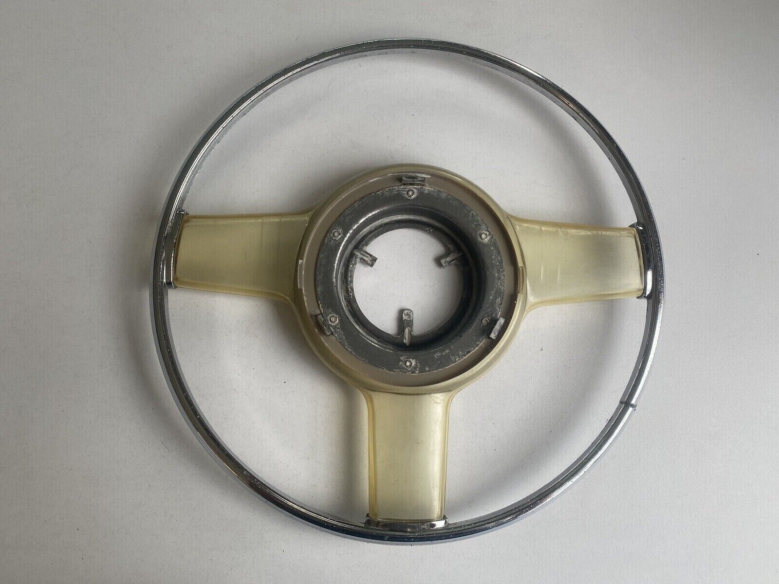 NOS 1946 1947 1948 Chevrolet Fleetline Banjo Steering Wheel Horn Ring