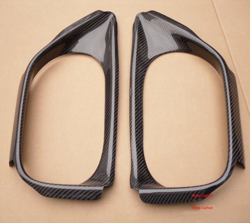 Carbon Fiber Exhaust Heat Shield 2pcs Fit For 08-13 Nissan R35 GTR
