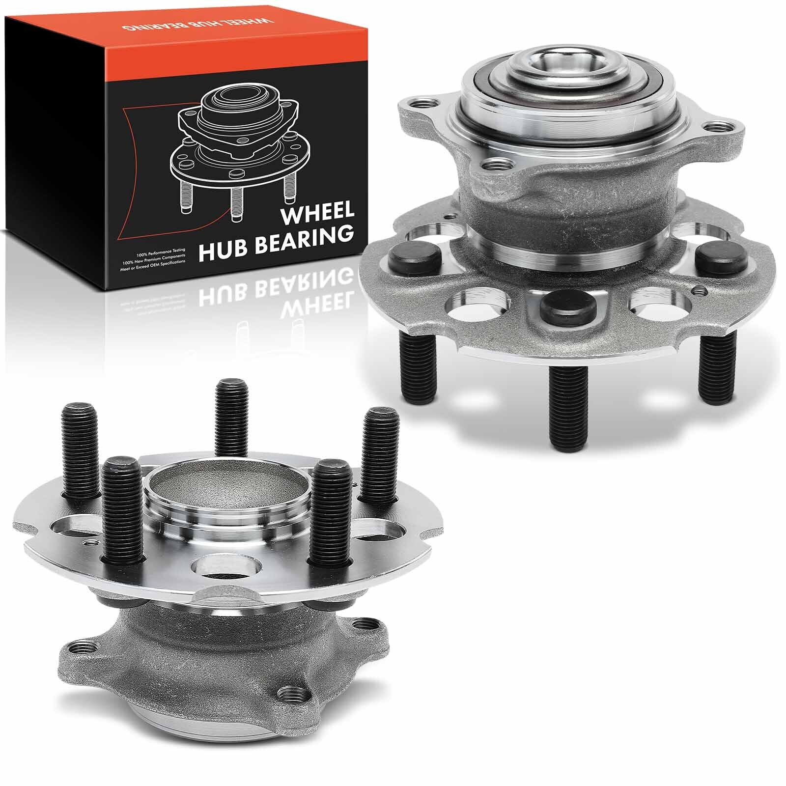 2x Rear Left & Right Wheel Hub and Bearing Assembly for Honda Odyssey 2005-2010