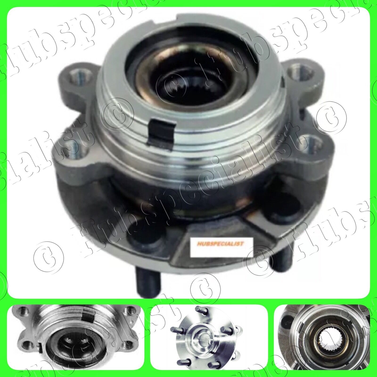 FRONT WHEEL HUB BEARING ASSEMBLY FOR 2006-2013 INFINITI M35X 37 45 56  (AWD) NEW