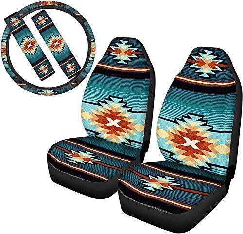 SEANATIVE Universal Seat Covers for Car Seat Southwestern Native Aztec Navajo...