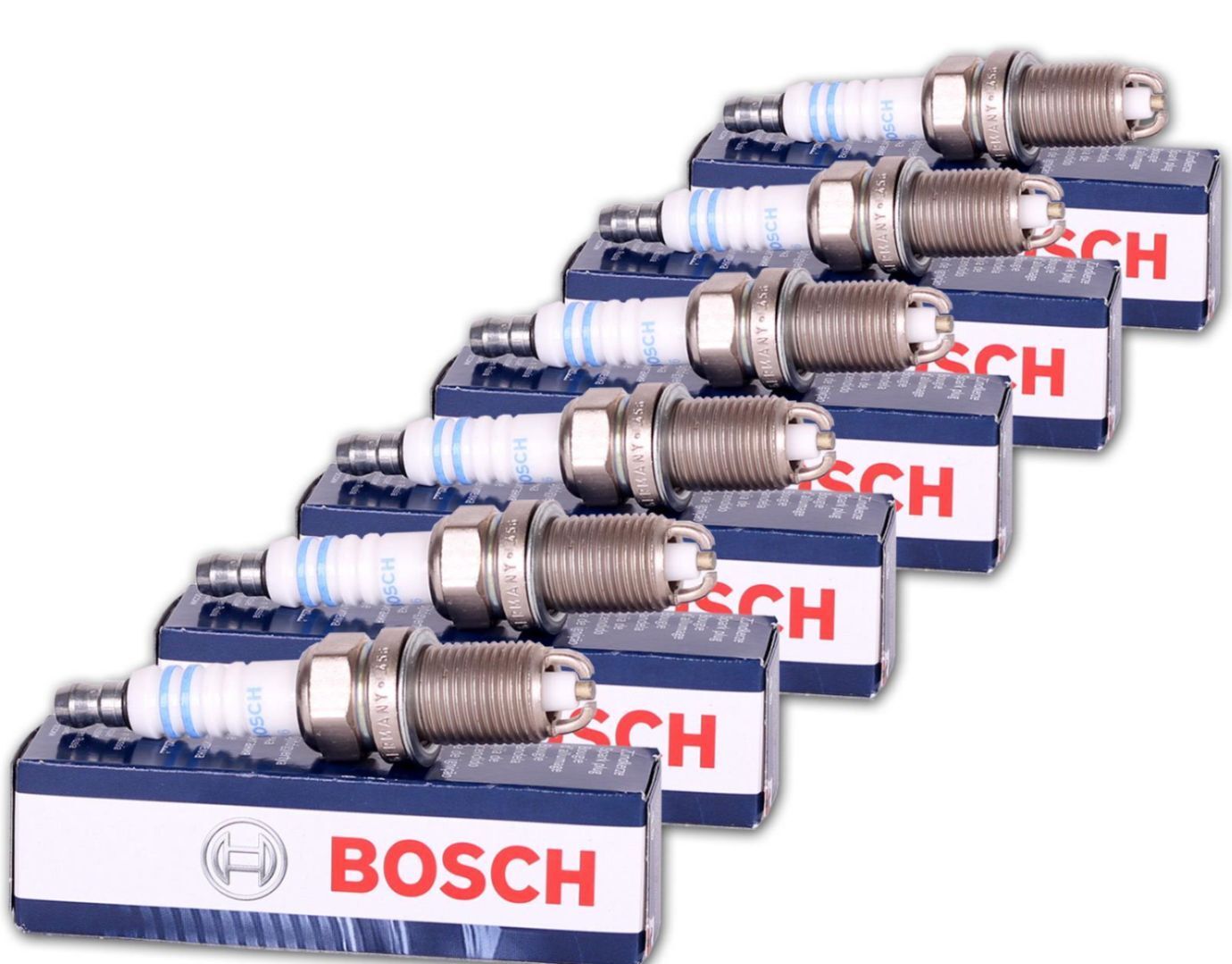 6 OEm BOSCH Plugs Spark Plug kit Set 4-BMW e46 m3 z3m z3 M e36 z4m z4 M e85 e86