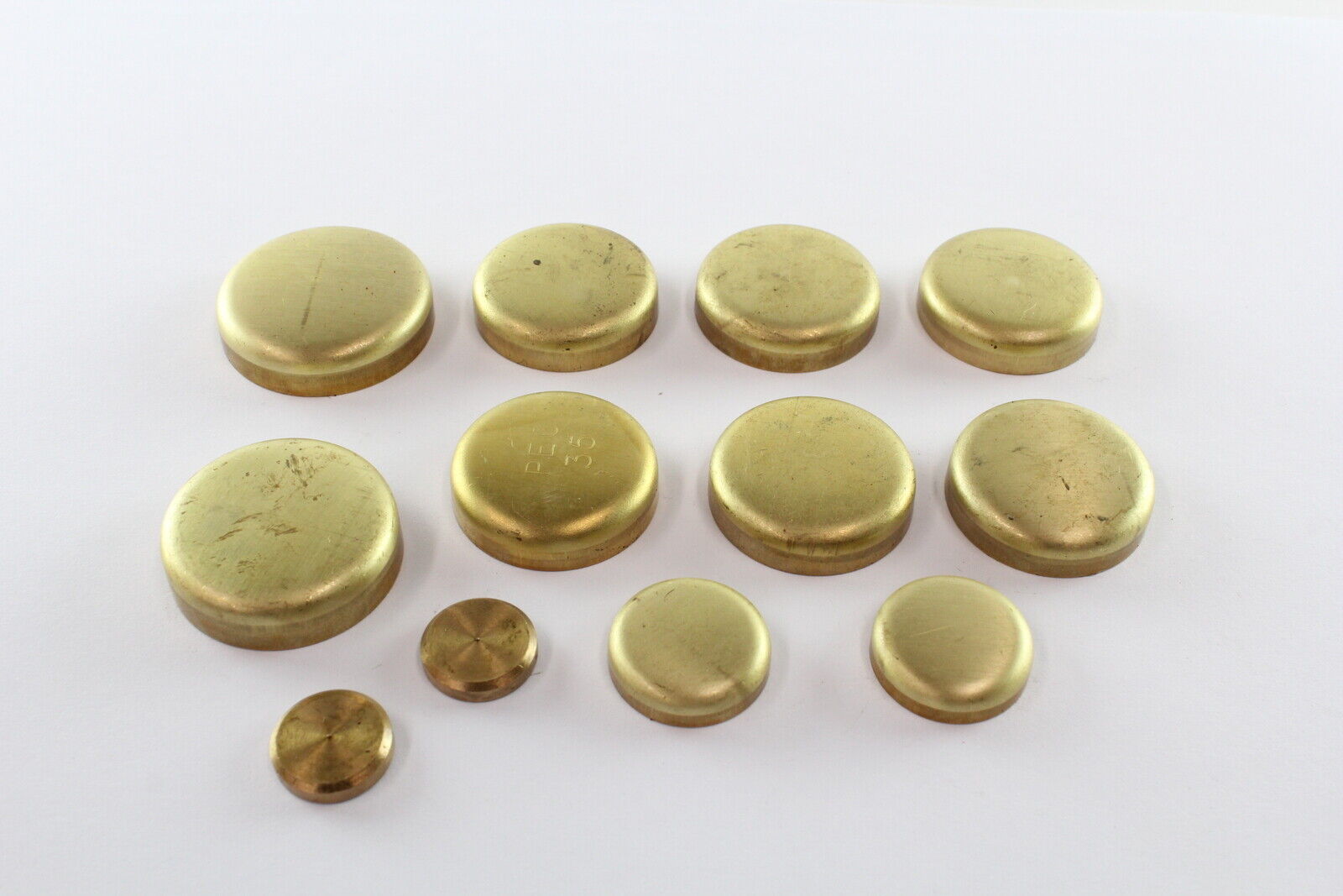 Brass Welch Plug Kit for Holden Gemini with G161 G180 G200 Engines Set of 12