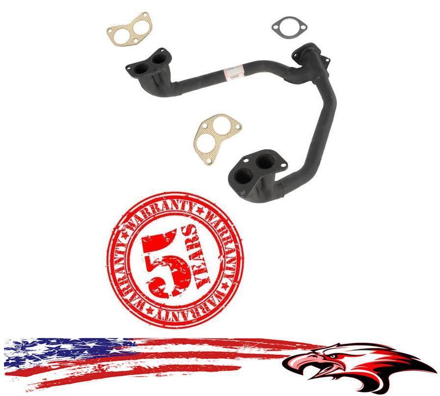 New Front Engine Y Pipe for Subaru Outback 00-03 Forester 98-05 with Gaskets