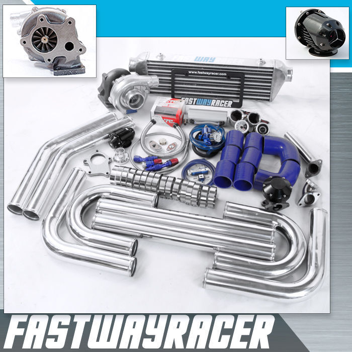 Universal T3/T4 T04E Hybrid Turbo Kit Turbo Starter Kit Stage 1 Turbo Timer FPR