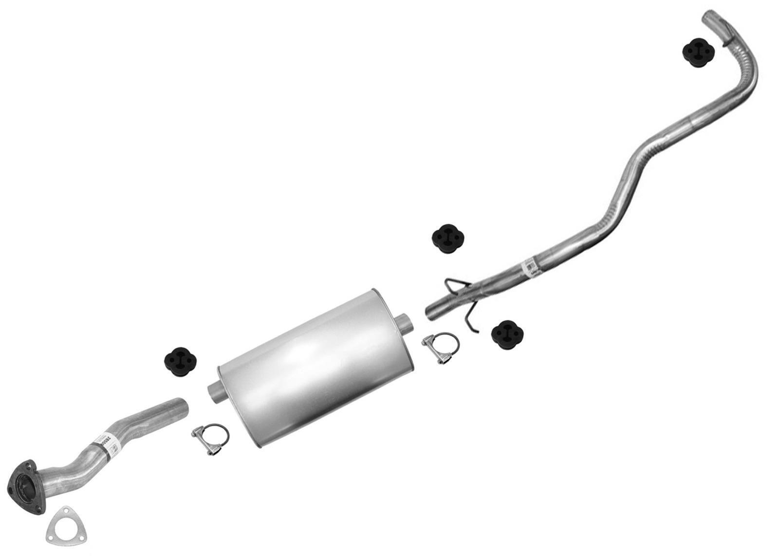 Muffler Pipe Exhaust System for 1996-1999 S10 Pick Up 2.2 122.9\