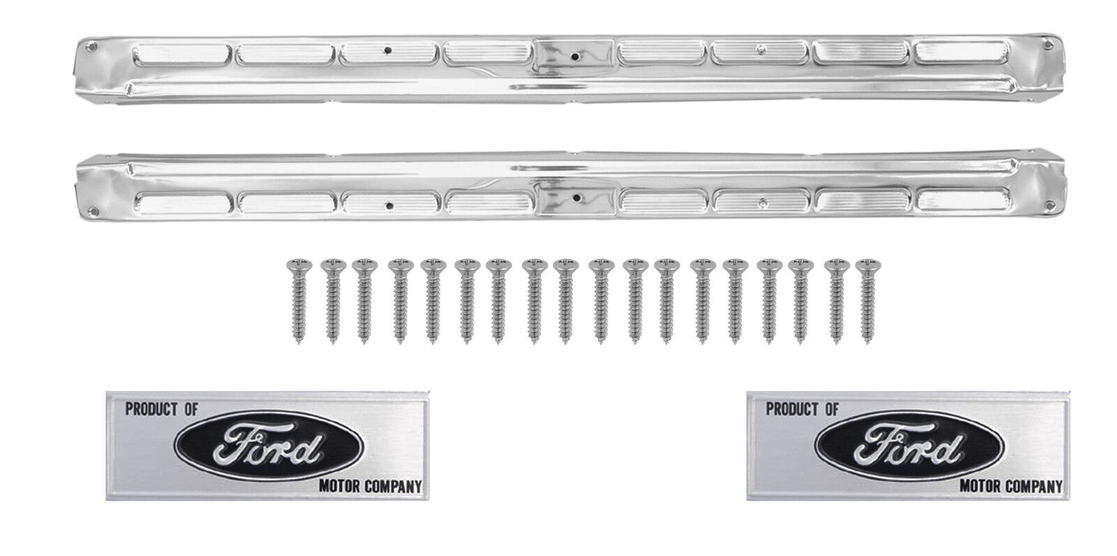 1965-1966 Ford Mustang Coupe Fastback Sill Plate Kit
