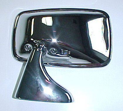 Austin-Healey Sprite MG Midget MGB Left Driver's Side Mirror Chrome NEW M68991