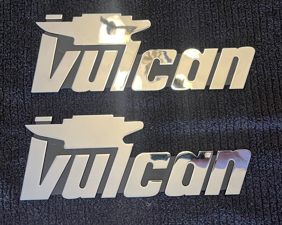 Vulcan Wrecker Nameplate Emblem