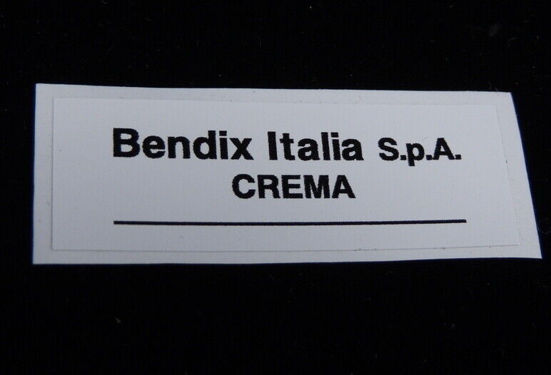 Bendix Brake Booster Sticker Decal for Ferrari Daytona 365 400 400i 412i Italia