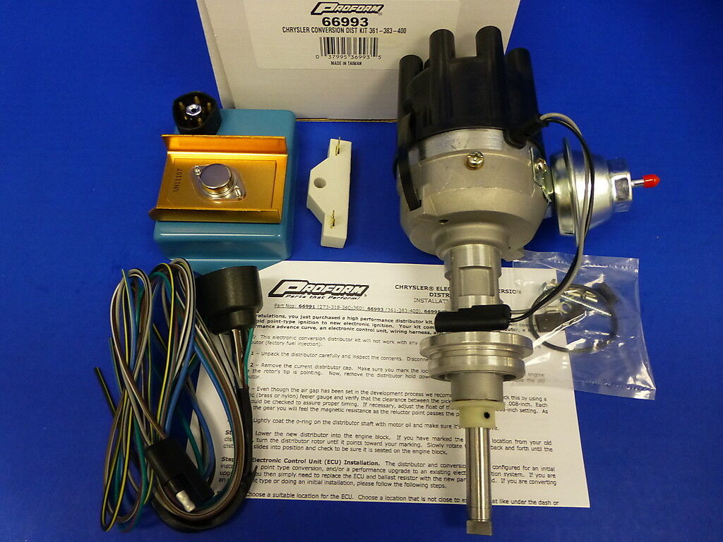 Proform Electronic Ignition Distributor Kit Dodge Mopar Chrysler BB  361 383 400