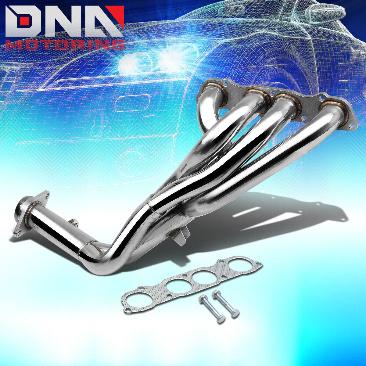 STAINLESS STEEL 4-2-1 HEADER FOR 00-09 S2000 AP1/AP2 2.0/2.2L EXHAUST/MANIFOLD
