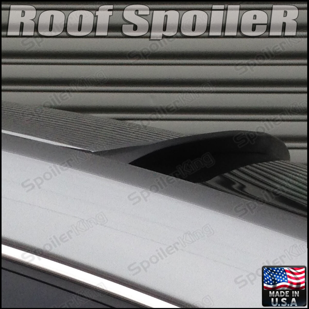 (244R) Rear Roof Window Spoiler Made in USA (Fits: Nissan Sentra 2007-12)