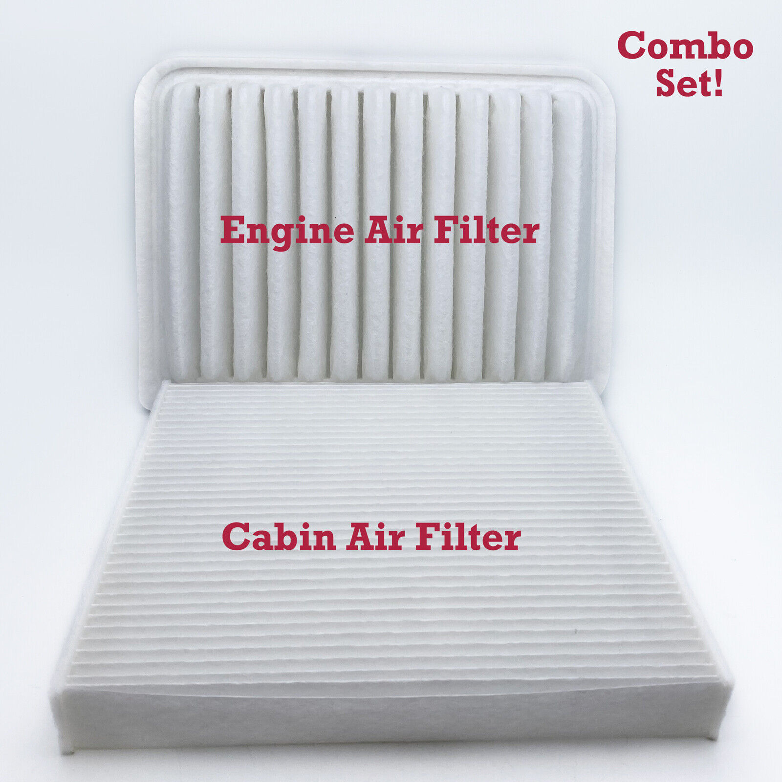 Engine & Cabin Air Filter Combo For Scion xD(08-14) iM(16), 2006-18 Toyota Yaris