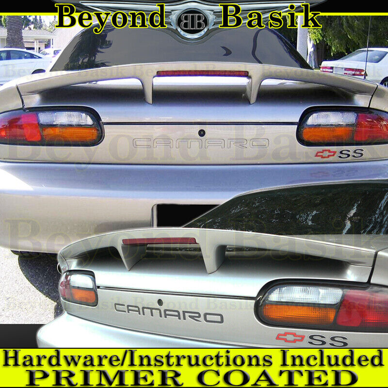 1993 1994-2002 Chevy Chevrolet Camaro SS Factory Style Spoiler Wing w/LED PRIMER
