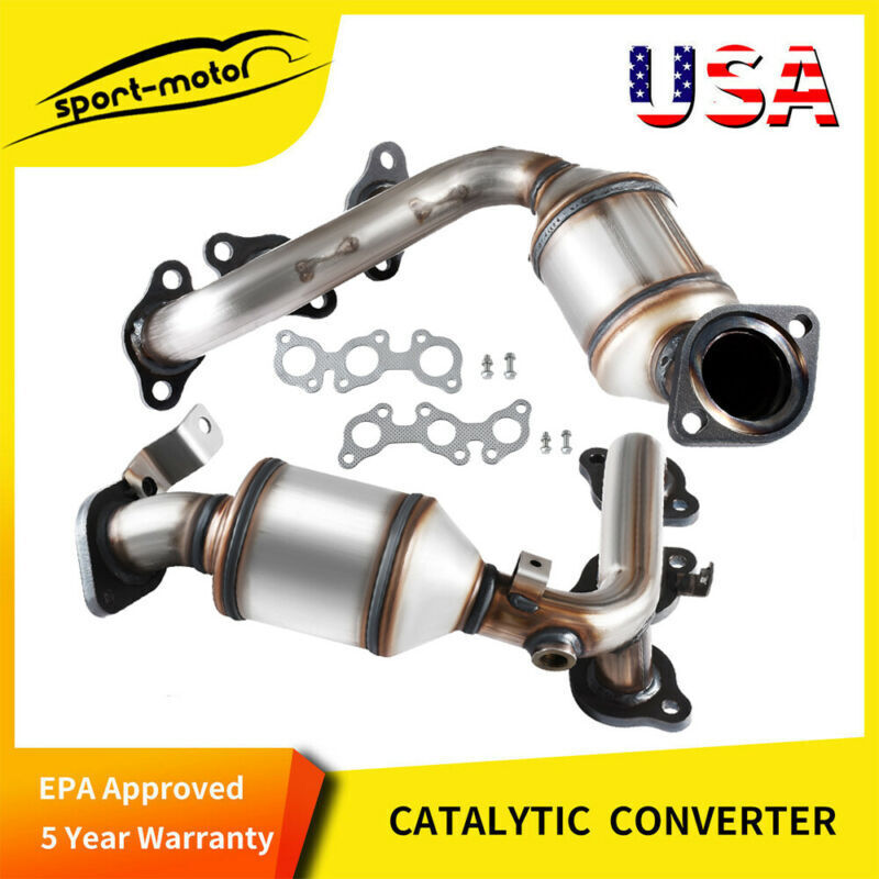 Manifold Catalytic Converter Fits for 04 - 06 Toyota Sienna 3.3L FWD Direct-Fit