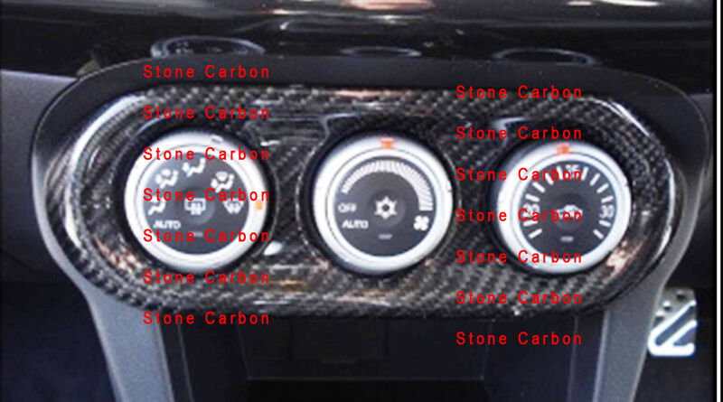 Carbon Fiber Triple Dashboard Gauge Pod Fit For 2008-2014 Lancer EVO X 10