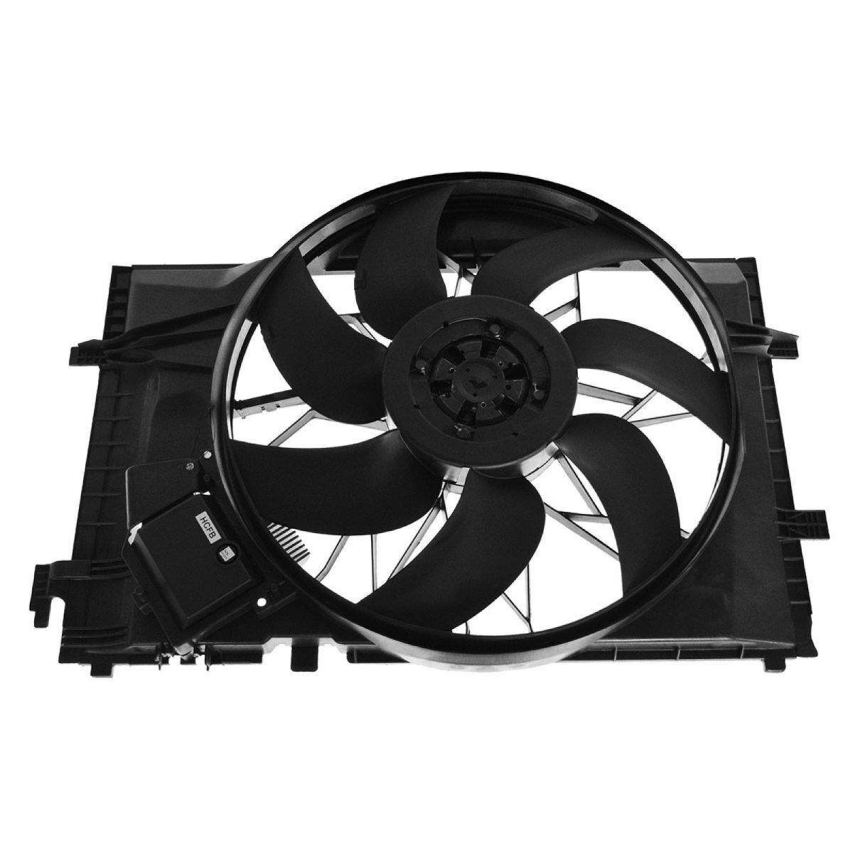 Radiator Cooling Fan Assembly NEW for Mercedes Benz C/CLK Class
