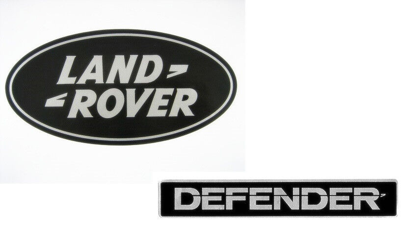 LAND ROVER DEFENDER 90 / 110 / 130 HOOD AND REAR BODY DECAL SET OF TWO