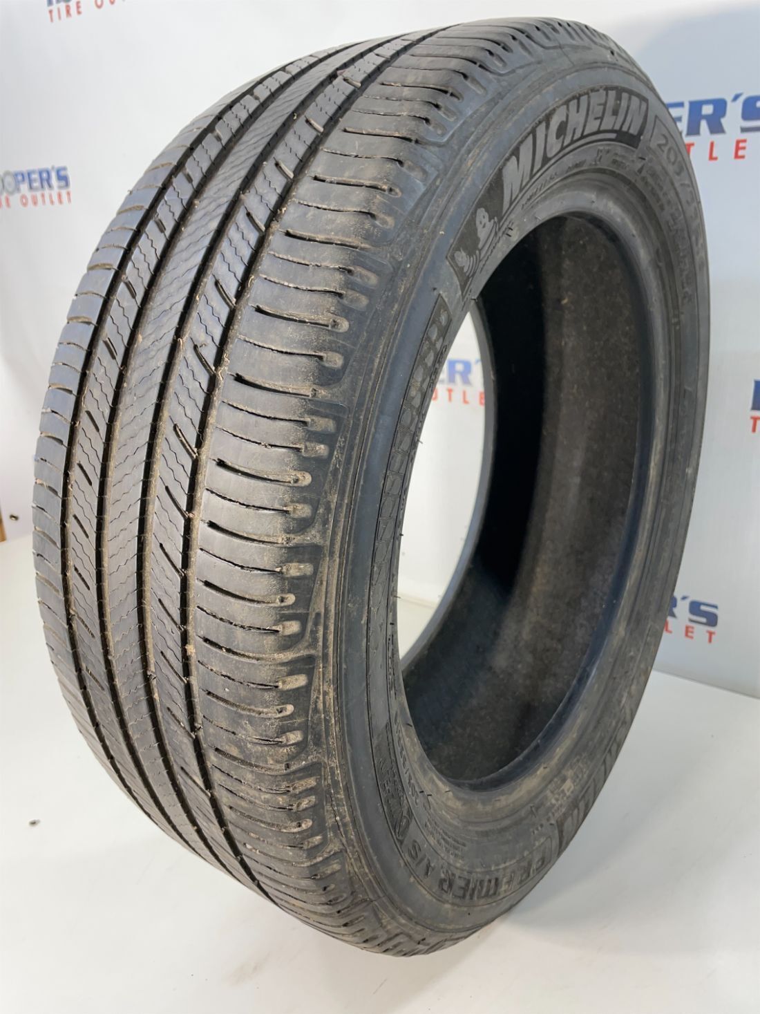 1X Michelin Premier AS P205/55R16 91 H Quality Used  Tires 5/32