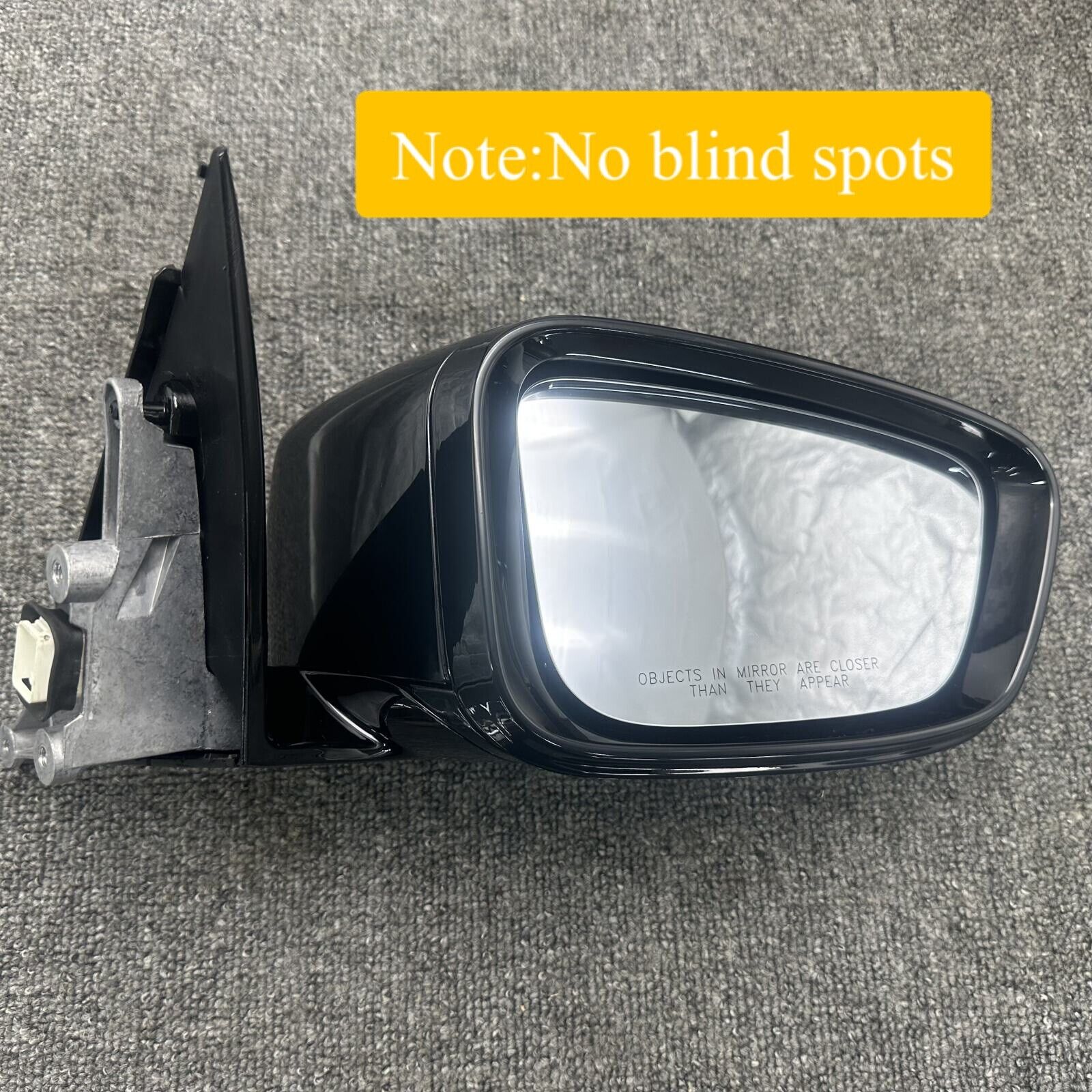 New Black Right Passenger mirror no blind spots for BMW 530I 540I 530e 2017-2022
