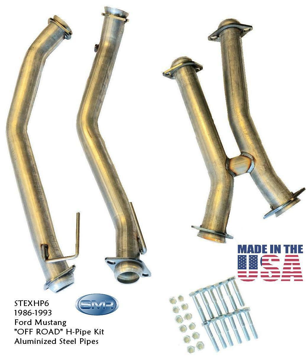 Ford Mustang 5.0L 1986-1993 Off Road H-Pipe 2.5