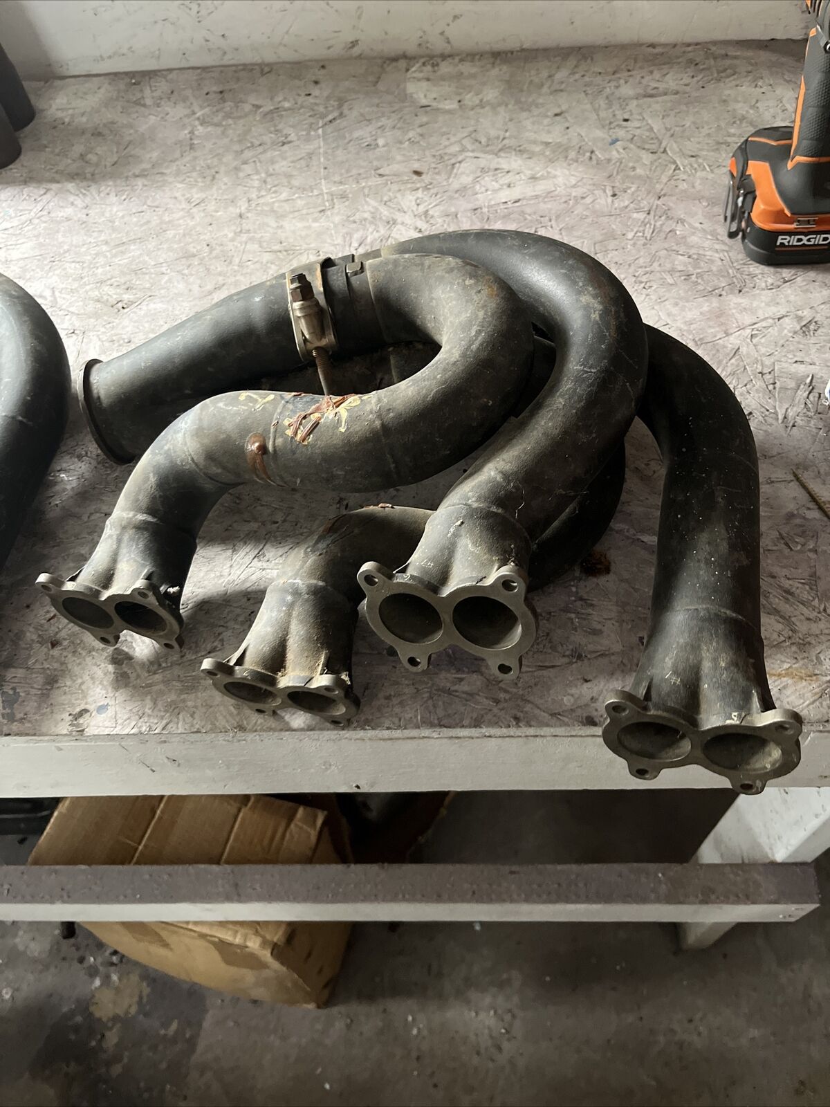 Very Rare Set Of Cosworth Chevy Indy Exhaust Headers With Collectors
