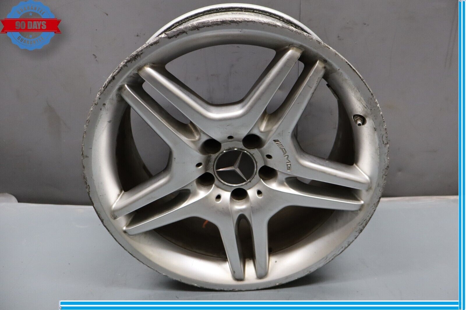11-12 Mercedes SL550 Wheel Tire Rim Silver 8.5J*18H2ET30 5 Twin Spoke Oem