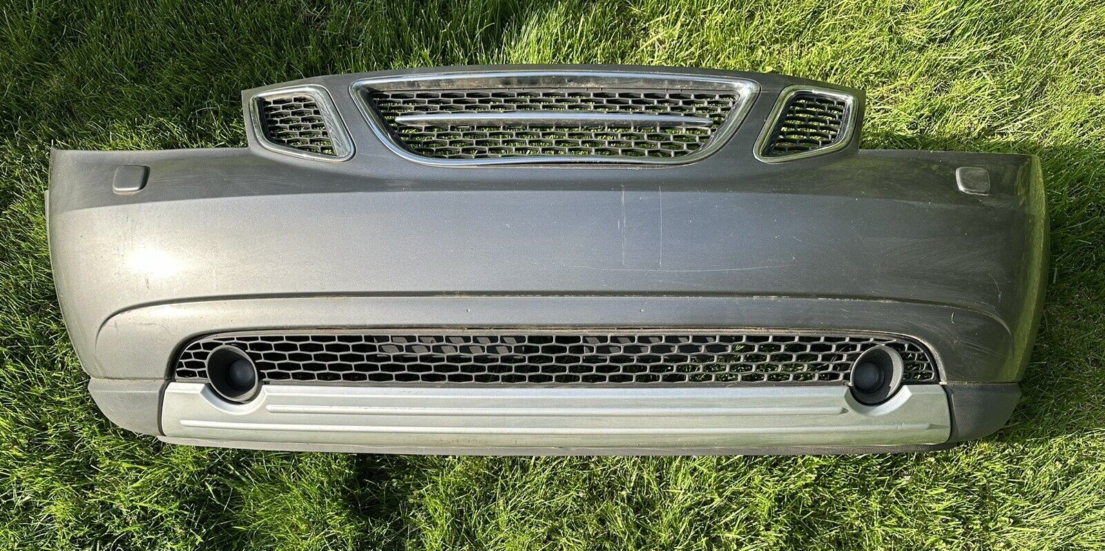 USED 2005-09 SAAB 9-7X FRONT BUMPER COVER PAINTED COMPLETE ASSEMBLY NO CORE RQD