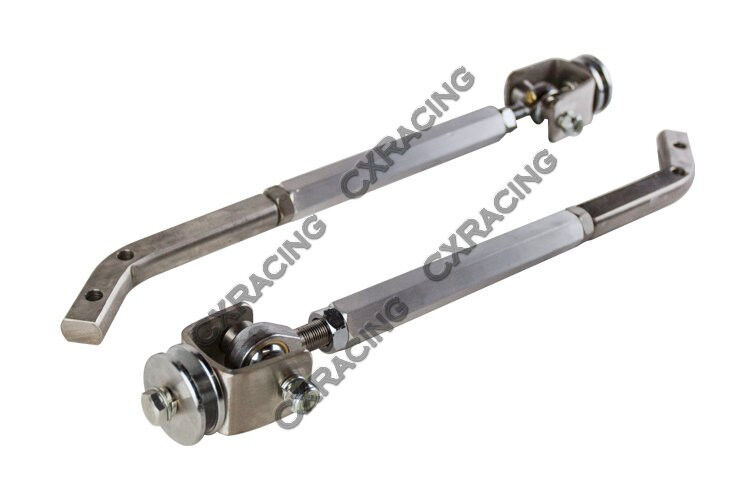 CXRacing Tension Arm Caster Link Control Tie Rods For Datsun 240Z 260Z 280Z S30 