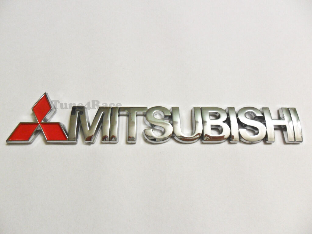 For Mitsubishi Logo emblem sticker badge lancer GRS EVO ES RS Eclipse Galant JDM
