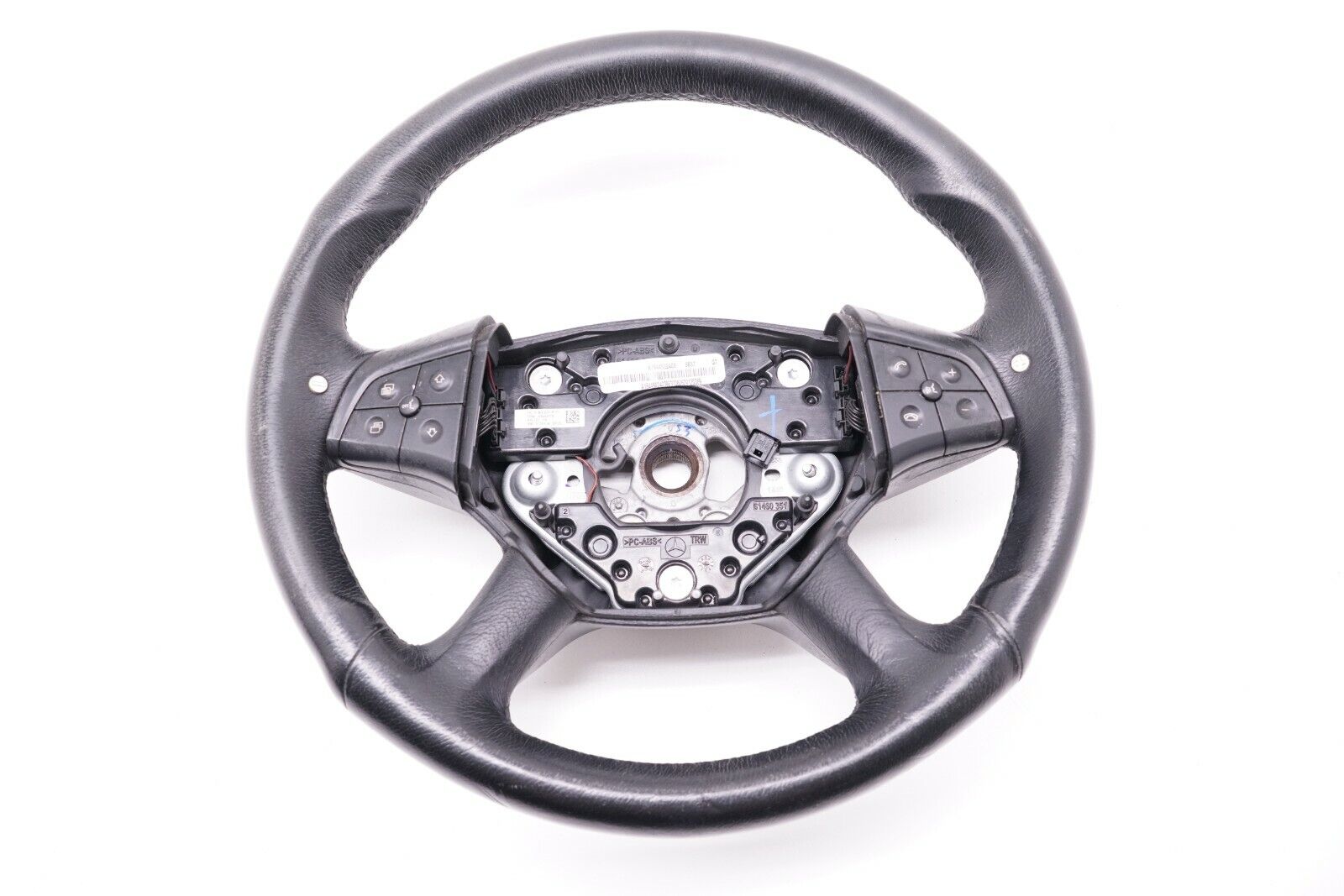 07-08 Mercedes ML63 AMG Sport Wheel Steering W Control Switch Leather 1644602403