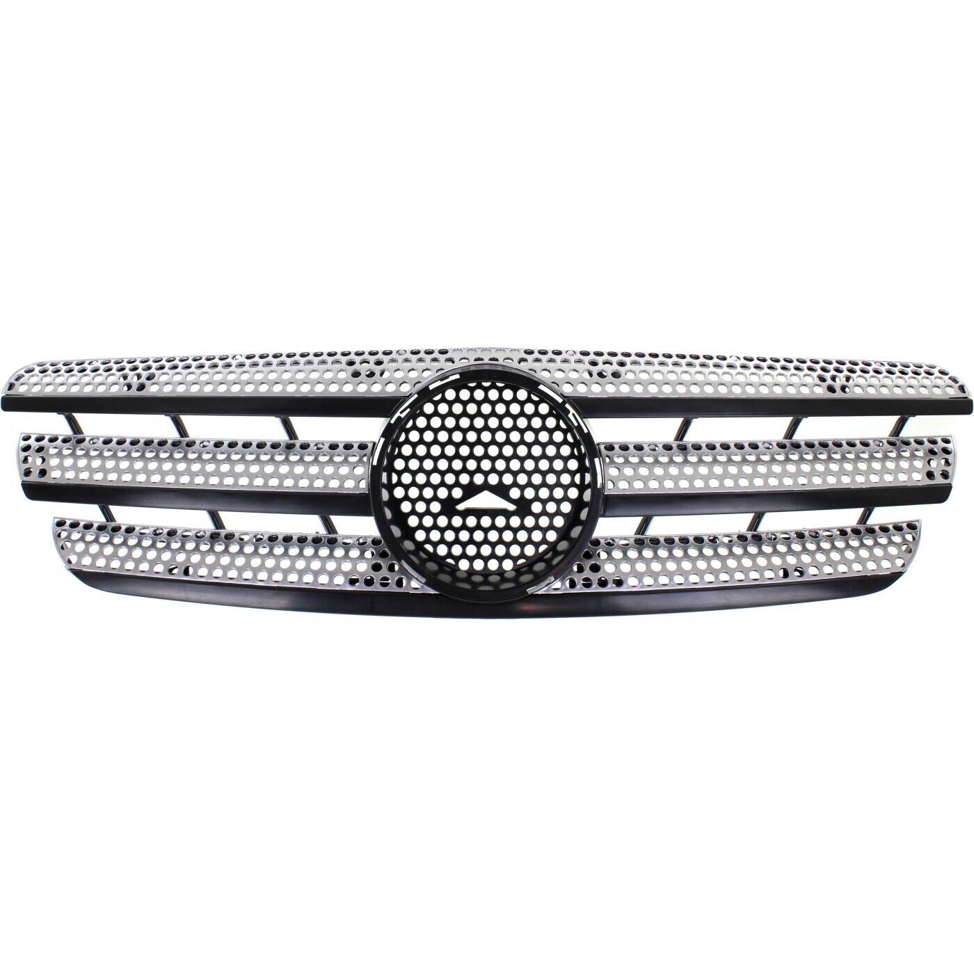 Grille For 2003-2005 Mercedes Benz ML350 2002-2005 ML500 Silver Plastic