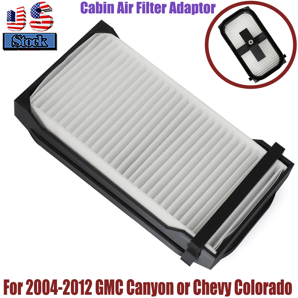Cabin Air Filter Adaptor Kit Intake For 2004-2012 GMC Canyon / Chevy Colorado US