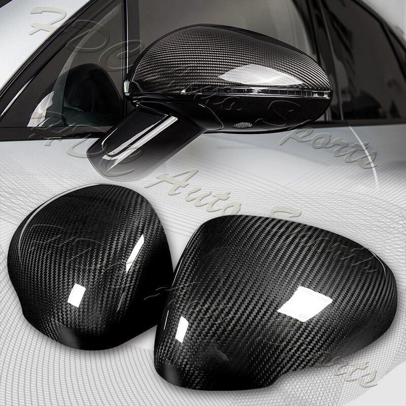 For 2015-2020 Porsche Macan 100% Real Carbon Fiber Side View Mirror Cover Cap