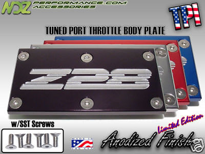 TPI Throttle Body Plate Chevy Bowtie Camaro Iroc Z28 G