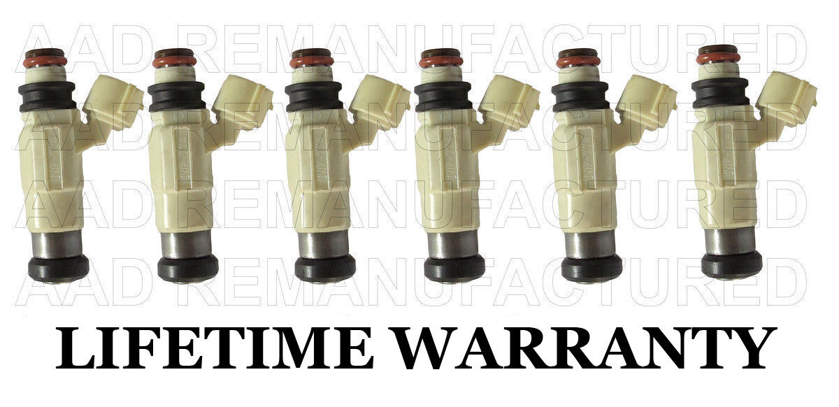 6x Fuel Injectors for Yamaha 200HP 225HP 4 Stroke Outboard