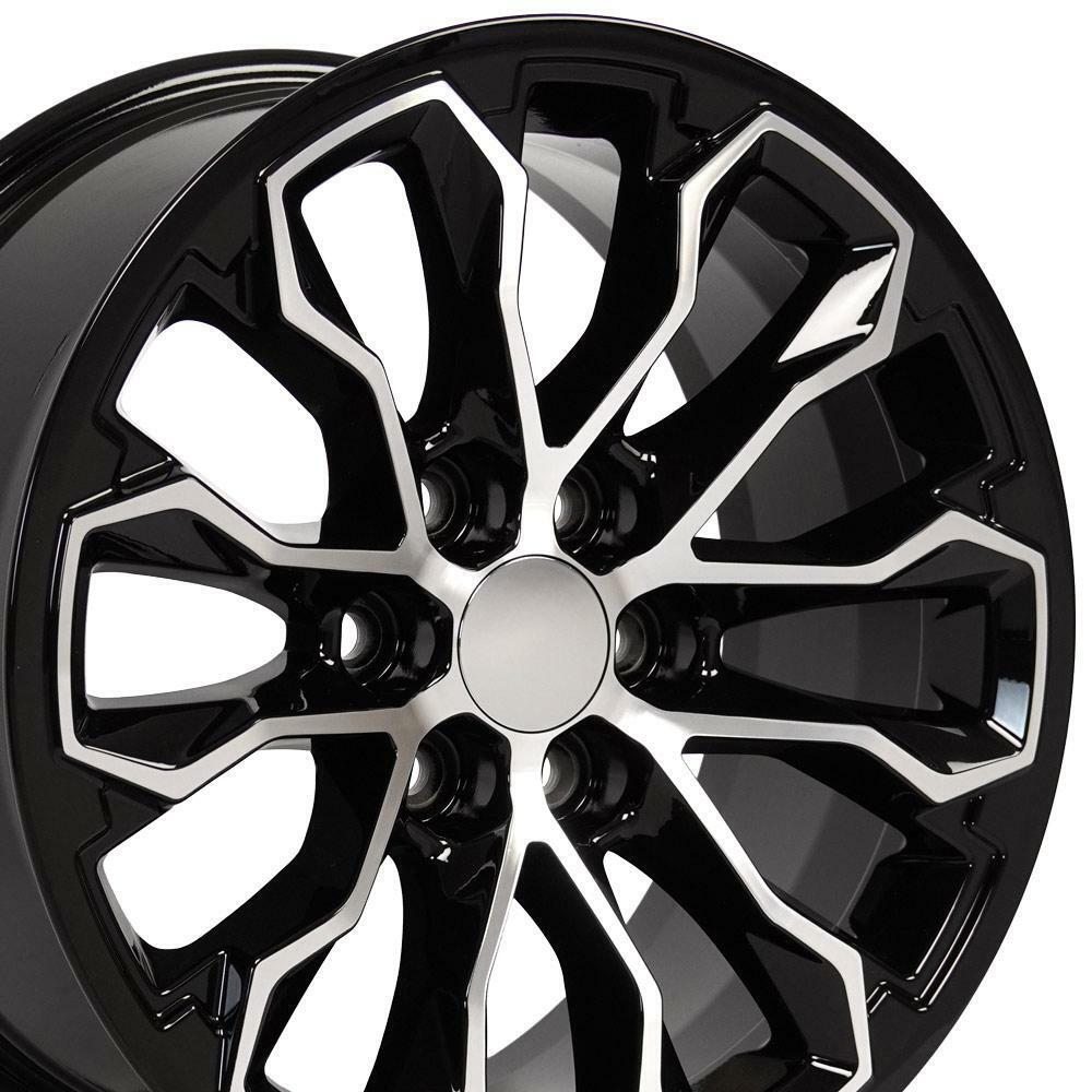 17 inch Black Machined Wheel fits Chevrolet Colorado ZR2 & GMC Canyon 5891
