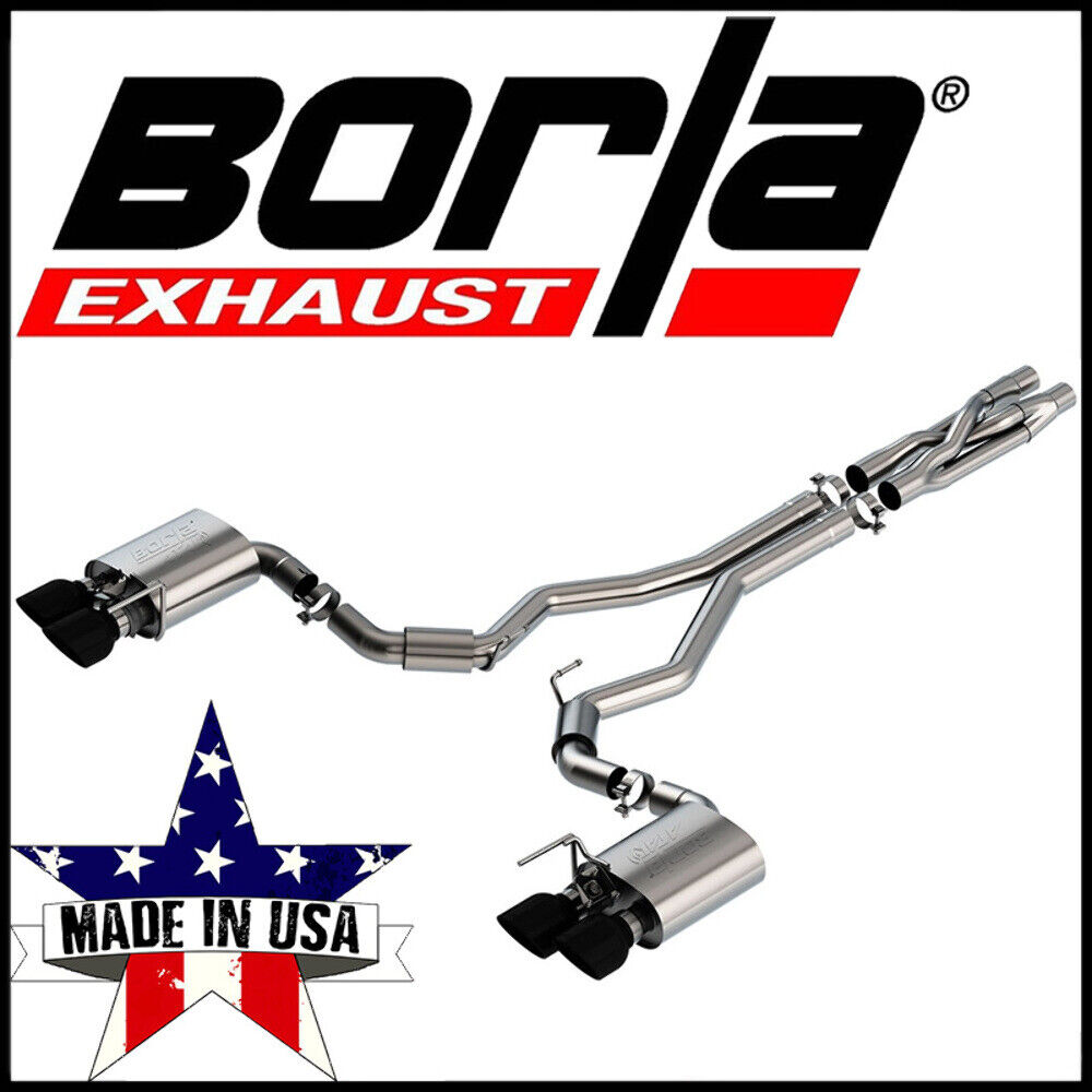 Borla Cat-Back Exhaust System fits 2020-2022 Ford Mustang Shelby GT500 5.2L V8